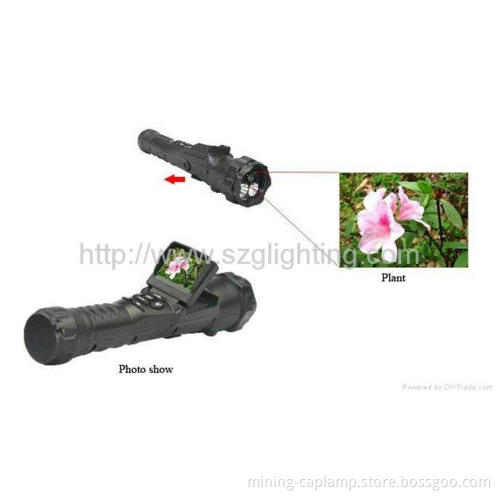 GL-FL60 torch with vedio camera